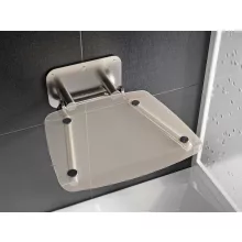   Ravak OVO-B II zuhanykabin ülőke, átlátszó/rozsdamentes acél B8F0000051