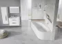 Ravak CHROME kád 160x105 jobbos, fehér CA61000000