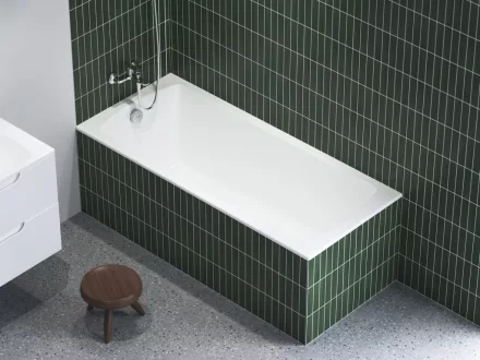 Ravak Classic II Slim akril kád 170x70 cm méretben, fehér kivitelben