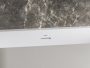 Ravak Freedom Wall II Tec falhoz illeszthető akril kád 170x87 fehér le-és túlfolyóval, Smoke Grey/fehér CC71500000