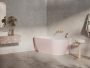 Ravak Freedom Corner II Tec akril kád 175x86 fehér színű lefolyóval, balos Alabaster Pink/Fehér CC91600000