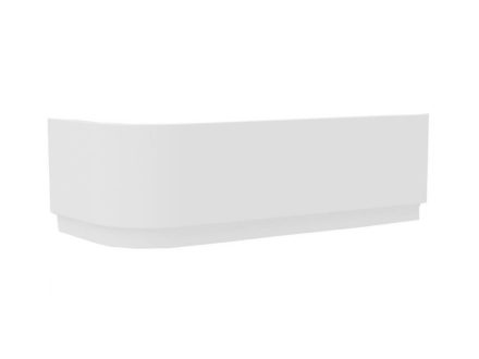 Ravak Előlap "A" CHROME 170x105 jobbos, fehér CZA4100A00
