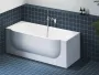 Ravak Arc akril kád előlap 180x56 cm, fehér CZE5100A00