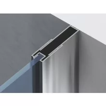 Ravak NBLNPS toldóprofil NBLPS fix zuhanyfalakhoz 195 cm, fényes krómhatású kivitelben.