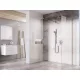 Ravak Walk-In Corner zuhanykabin 110/80 (fényes alu - Transparent) GW1CD4C0SZ1