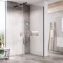 Ravak Walk-In Wall 60 zuhanyfal (fekete-Transparent) GW9W00300Z1