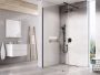 Ravak Walk-In Wall 90 zuhanyfal (fekete-transparent) GW9W7030SZ1