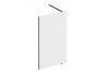 Ravak Walk-In Wall 90 zuhanyfal (fekete-transparent) GW9W7030SZ1