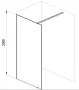 Ravak Walk-In Wall 100 zuhanyfal (matt fehér-Transparent) GW9WA0E0SZ1