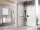 Ravak Walk-In Wall 110 zuhanyfal (fekete-Transparent) GW9WD030SZ1