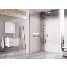   Ravak Walk-In Wall 110 zuhanyfal (krómhatású-Transparent) GW9WD0C0SZ1