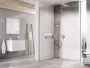 Ravak Walk-In Wall 110 zuhanyfal (krómhatású-Transparent) GW9WD0C0SZ1