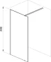 Ravak Walk-In Wall 110 zuhanyfal (krómhatású-Transparent) GW9WD0C0SZ1