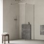 Ravak Walk-In Air Wall 120 zuhanyfal (krómhatású+Transparent) GW9WG0C00Z1C