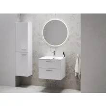   Ravak SB Chrome II 390 balos magasszekrény króm fogantyúval, fehér X000000542