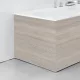 Ravak City MDF 80-as oldallap, balos, szaténfa X000001108