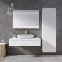   Ravak SB Formy magas faliszekrény 46x160 cm, magasfényű fehér X000001260