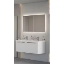   Ravak Oblong fürdőszobai tükör 70x70 cm, világítással X000001563