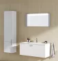 Ravak Clear II SD 1 fiókos mosdó alatti szekrény 100x38x40, fényes fehér X000001643