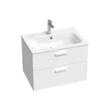   Ravak SD Chrome II 700 mosdószekrény két fiókkal, fehér fogantyúval X000001777