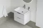Ravak Comfort II SD 600 két fiókos mosdó alatti szekrény, fényes fehér X000001818