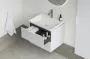 Ravak Comfort II SD 600 két fiókos mosdó alatti szekrény, fényes fehér X000001818