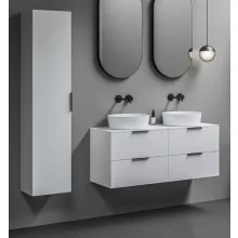   Ravak Comfort II SB 350 fali magas szekrény fogantyú nélkül, fényes fehér X000001821