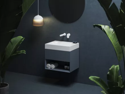 Ravak SD Lite 60 fürdőszobai szekrény mosdó alá, deepsea blue X000001857
