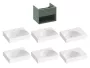 Ravak SD Lite 60 fürdőszobai szekrény mosdó alá, grey green X000001858