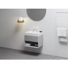   Ravak SD Lite 60 fürdőszobai szekrény mosdó alá, smoke grey X000001859