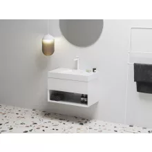   Ravak SD Lite 80 fürdőszobai szekrény mosdó alá, fényes fehér X000001861