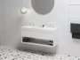 Ravak SD Lite 120 fürdőszobai szekrény mosdó alá, fényes fehér X000001867