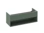 Ravak SD Lite 120 fürdőszobai szekrény mosdó alá, grey green X000001870