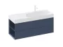 Ravak SD Lite 120 fürdőszobai szekrény mosdó alá, balos/deepsea blue X000001881