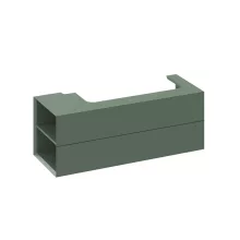   Ravak SD Lite 120 fürdőszobai szekrény mosdó alá, balos/grey green X000001882