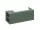 Ravak SD Lite 120 fürdőszobai szekrény mosdó alá, balos/grey green X000001882