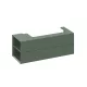 Ravak SD Lite 120 fürdőszobai szekrény mosdó alá, balos/grey green X000001882