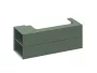 Ravak SD Lite 120 fürdőszobai szekrény mosdó alá, balos/grey green X000001882