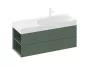 Ravak SD Lite 120 fürdőszobai szekrény mosdó alá, balos/grey green X000001882