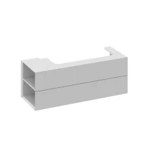   Ravak SD Lite 120 fürdőszobai szekrény mosdó alá, balos/smoke grey X000001883