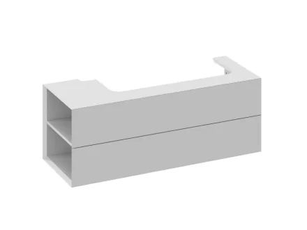 Ravak SD Lite 120 fürdőszobai szekrény mosdó alá, balos/smoke grey X000001883