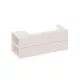Ravak SD Lite 120 fürdőszobai szekrény mosdó alá, balos/alabaster pink X000001884