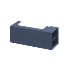   Ravak SD Lite 120 fürdőszobai szekrény mosdó alá, jobbos/deepsea blue X000001893