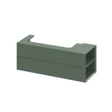   Ravak SD Lite 120 fürdőszobai szekrény mosdó alá, jobbos/grey green X000001894
