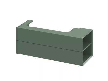 Ravak SD Lite 120 fürdőszobai szekrény mosdó alá, jobbos/grey green X000001894