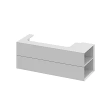   Ravak SD Lite 120 fürdőszobai szekrény mosdó alá, jobbos/smoke grey X000001895