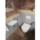 Ravak Chrome WC öblítő fedőlap, szatén X01454
