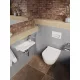Ravak Chrome WC öblítő fedőlap, fehér X01455