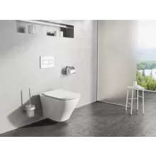Ravak Uni WC öblítő nyomólap, szatén X01456
