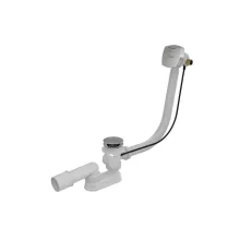   Ravak Kádfeltöltős le-/túl- folyó rendszer 800mm bovdenes króm X01504